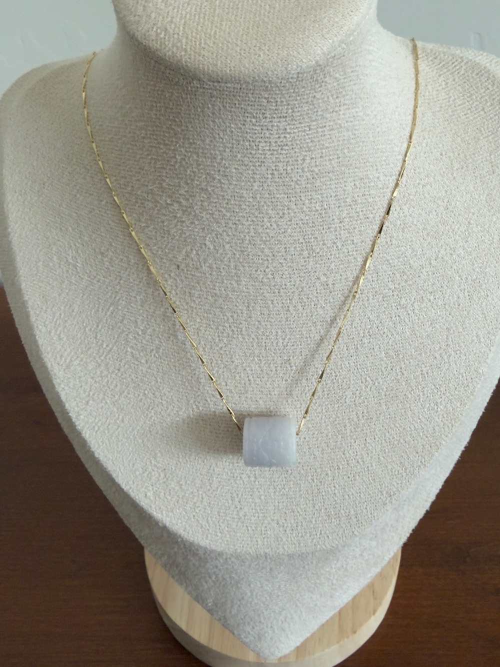 Grade A Burma Jade Lavender Hand-Carved Pendant